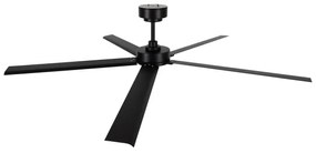 Ventilator de tavan Lucci air 21616149 MONZA IP55 negru + telecomandă