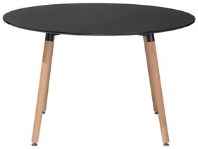 Masă de sufragerie Bono 120 (pentru 4 persoane) (negru). 1010119