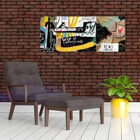 Tablou - Graffiti (120x50 cm)