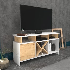 Comoda TV Auburn - Alb, Oak