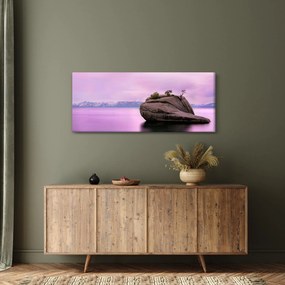 Tablou cu piata în mare (120x50 cm)