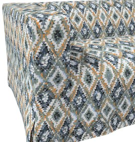 Husă canapea Klippan cu 2 locuri, lungă, cu pliuri contrastante