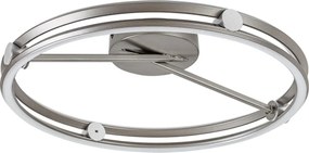 Rabalux 71277 - plafonieră LED dimabilă TRIXO 60W/230V 3000-6500K Ø 50 cm gri + telecomandă