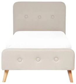 Pat pentru copii 90 cm ROME (cu somieră) (bej). 1007452
