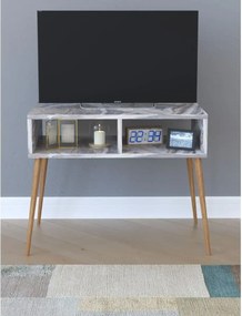 Comoda TV Homs, marmorat, 72x 30 x 58.6 cm.15109-C