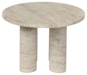 Măsuță auxiliară rotundă din piatră ø 52 cm Volos – Blomus