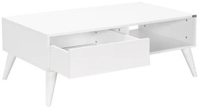 Măsuță de cafea 42x110 cm alb
