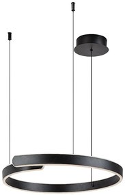 Lustra LED suspendata stil circular Silnora 57cm
