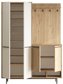 Panou hol Opuntia 1 (Stejar + Alb) . 1102436