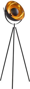 LAMPADAR DESIGN RETRO Studio negru/ auriu A-36617 VC