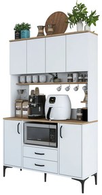 Dulap Jedy Walnut and White