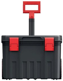Carcasă cu roți C, suport scule, despărțitori, negru