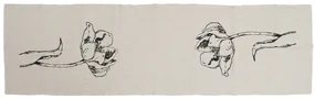 Traversa decorativa din in SEASONS 50 x 170 cm