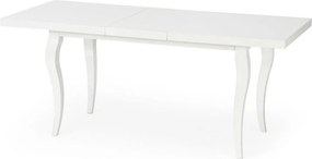 Masa extensibila MOZART, alb, 140/180x80x75 cm