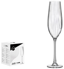 Set 6 pahare sampanie 260ml, Alar Jonica Flute