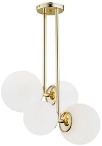 Lustră pe tijă MORITZ 4xE27/15W/230V Argon 1743