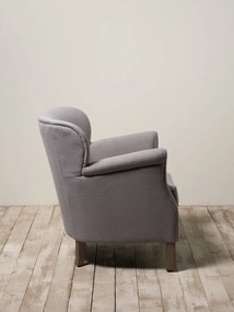 Fotoliu gri, stofa, Turner Soft