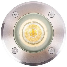 Nordlux - Corp de iluminat exterior pentru montaj în carosabil ANDOR 1xGU10/15W/230V IP67