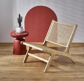 Fotoliu Foden 2 natur/natur - H74 cm