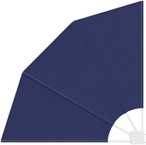 vidaXL Ecran de intimitate pentru balcon Albastru marin 115 x 115 cm