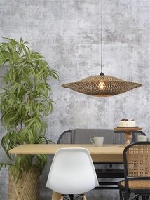 Lustra suspendata din bambus Bali orizontal L, 87cm BALI/H/8720/BN