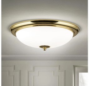 Orion - Lampă de tavan EMPIRA, 3xE27/40W/230V, Ø 48 cm, aurie