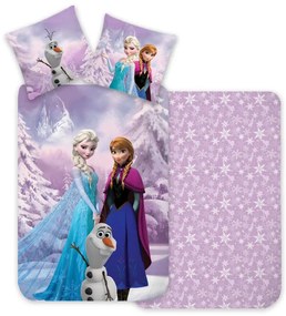 Disney Regatul de gheață Snowy lenjerie de pat pentru copii 100×140 cm, 40×45 cm