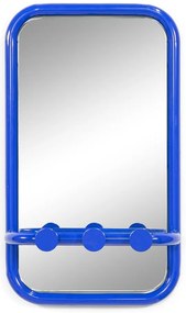 Panou de agățat diverse albastru din metal 35x60x11 cm Retro – Spinder Design