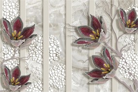 Tablou - Flori decorative (90x60 cm)
