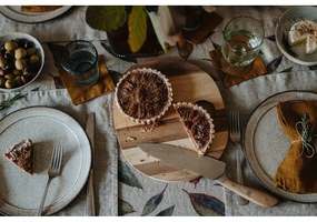 Suport din in pentru farfurie Linen Tales, 35 x 45 cm, bej