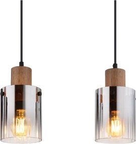 Globo 15915-4H - Lustră pe cablu UNDERWOOD 4xE27/40W/230V