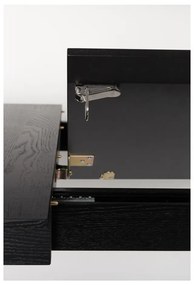 Masă extensibilă Zuiver Glimps, 120 x 80 cm, negru