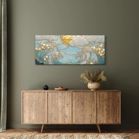 Tablou - Perle 3D în Ocean (120x50 cm)