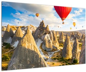 Tablou - Baloane cu aer cald (90x60 cm)