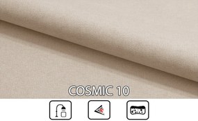 Pat matrimonial Boxspring 160 cm Simon Comfort (bej) (cu saltea, fără sp. depozitare). 1056324