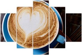 Tablou - Latte art (150x105 cm)