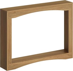 MAM25 - Masa Consola foarte ingusta, 100 cm, masuta hol, living, dining, dormitor - Maro Deschis / Maro
