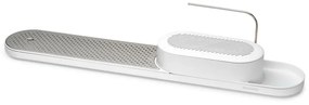 Organizator chiuveta Brabantia SinkStyle 1008499, 2 piese, Finisaj mineral, Rezistent la coroziune, Alb