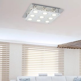 Rabalux 2517 - Plafonieră LED NAOMI 9xGU10/5W