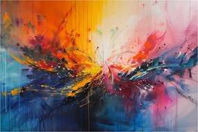 Tablou - Abstracție de culoare (90x60 cm)