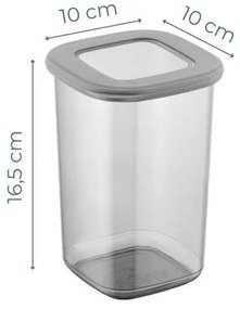 Set de Cutii pentru Depozitare, 12 Piese, Culoare Antracit, 964FRM1157