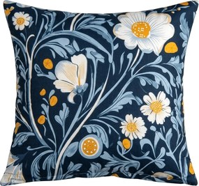 Husa pentru perna din microfibra NOREVA 45x45 cm, albastru