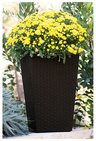 Ghiveci decorativ din plastic Rattan – Keter