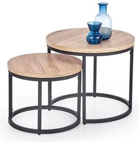 Set masute de cafea FALKEN din stejar San Remo