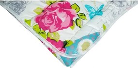 Pilota Alcam Rose microfibra matlasata 250gr/mp, 180x200 cm