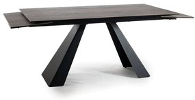 Masa de bucaterie Salvadore 180 x 90 cm, maro inchis