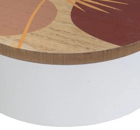 Cutii de depozitare 2 buc. cu capac, decorative ø 17x6,5 cm – Casa Selección