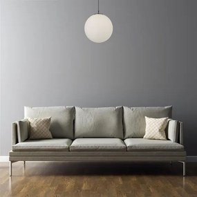 Lustră pe cablu ATOM 1xE27/60W/230V albă/neagră Searchlight 6088