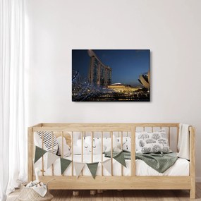 Tablou cu metropolă modernă (90x60 cm)