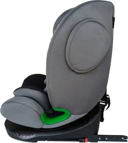 Scaun auto ISOFIX rotatie 360 grade NOVOKIDS Splend'or Edition HD-18, R129 i-Size, 40-150 cm, 0-36 kg, Gri